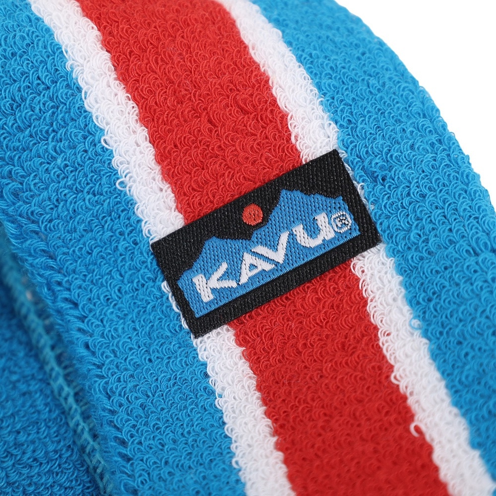 カブー（KAVU）（メンズ、レディース）ヘアバンド ヘッド スウェットバンド 19811341032000 ブルー×レッド