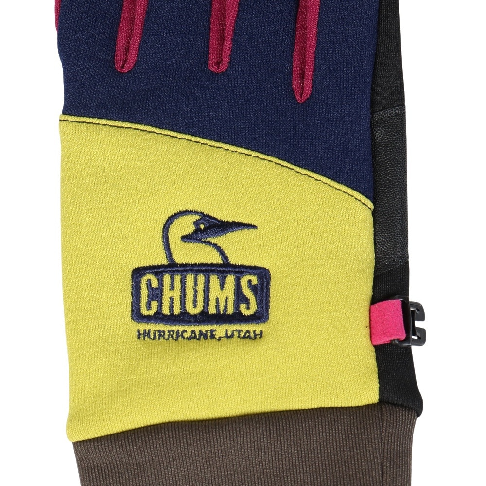 チャムス（CHUMS）（メンズ、レディース）手袋 ポーラテック パワーストレッチグローブ 五指グローブ CH09-1332-C079