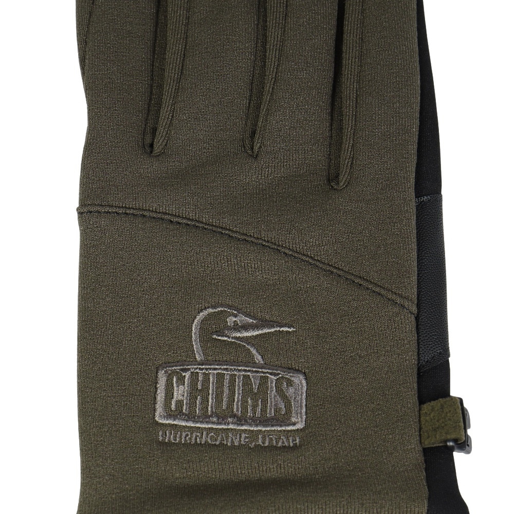 チャムス（CHUMS）（メンズ、レディース）手袋 ポーラテック パワーストレッチグローブ 五指グローブ CH09-1332-M022
