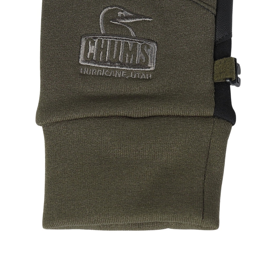 チャムス（CHUMS）（メンズ、レディース）手袋 ポーラテック パワーストレッチグローブ 五指グローブ CH09-1332-M022