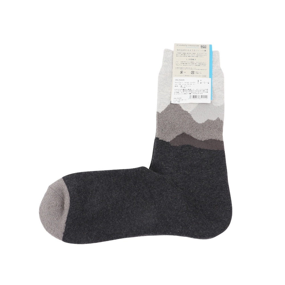 コンフィーハウス（Comfy House）（メンズ）mountain range ソックス CHL250CR1-705