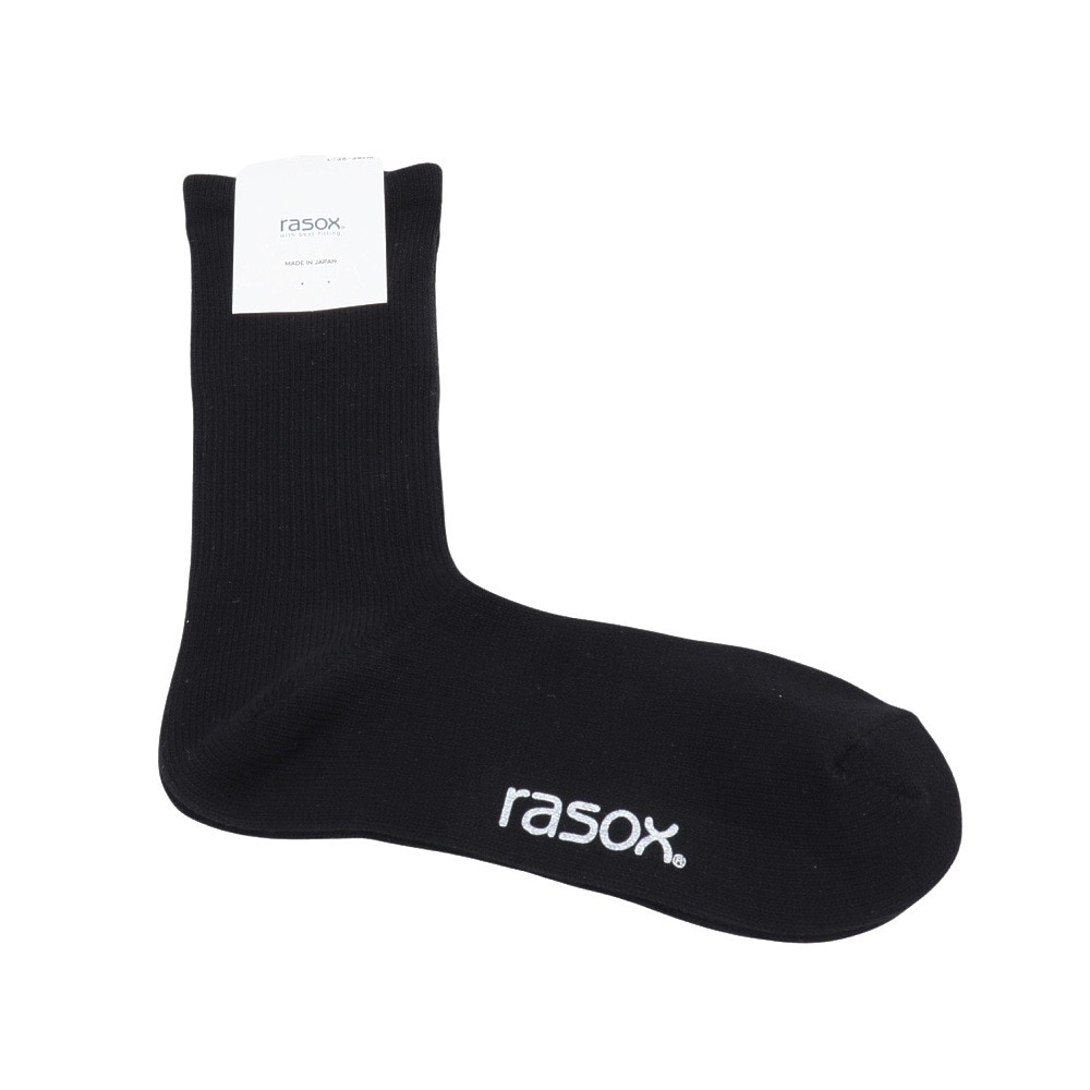 ラソックス（rasox）（メンズ、レディース、キッズ）ベーシック・クルー ソックス BA220CR01-703
