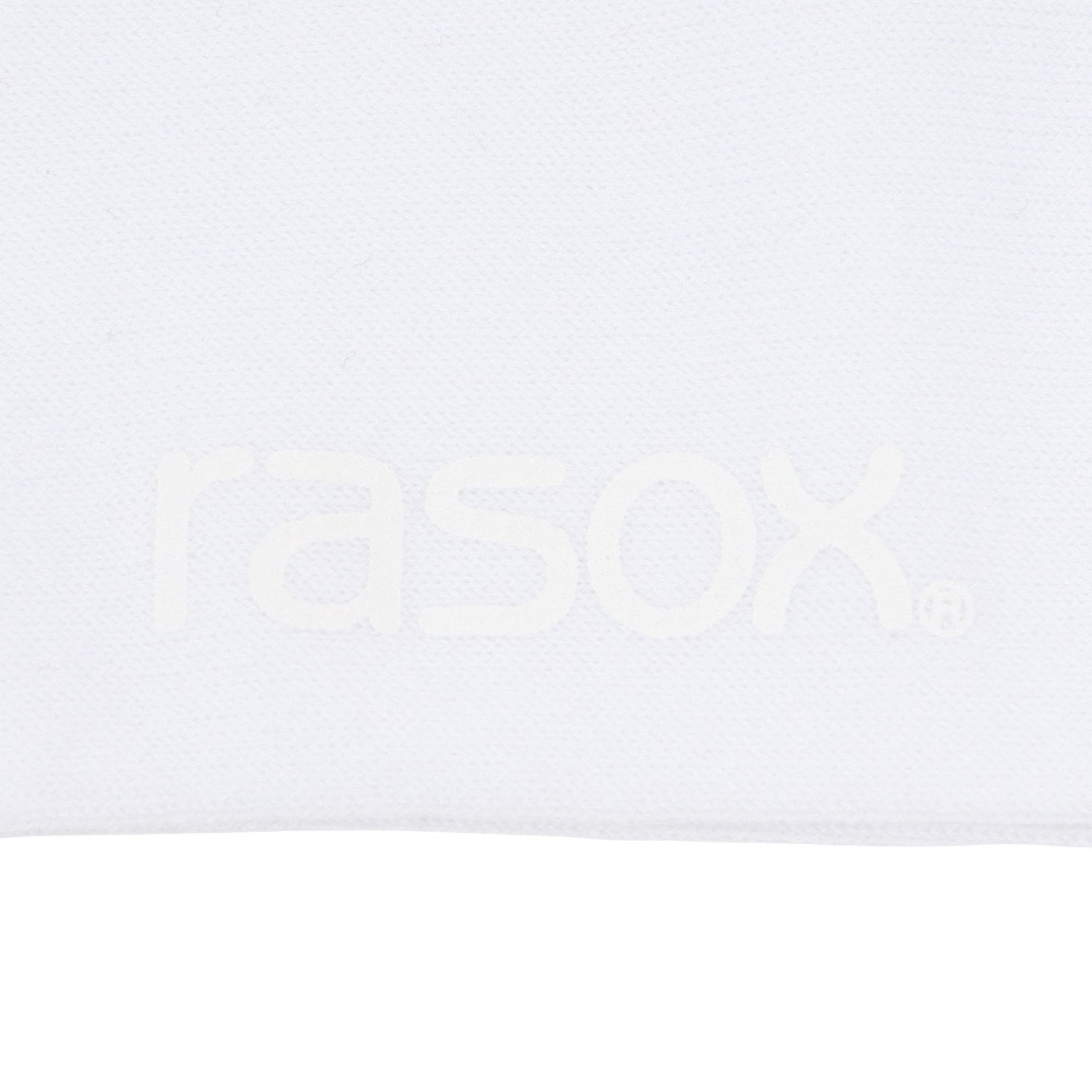 ラソックス（rasox）（メンズ）ベーシックシアー・クルー ソックス BA240CR01-100