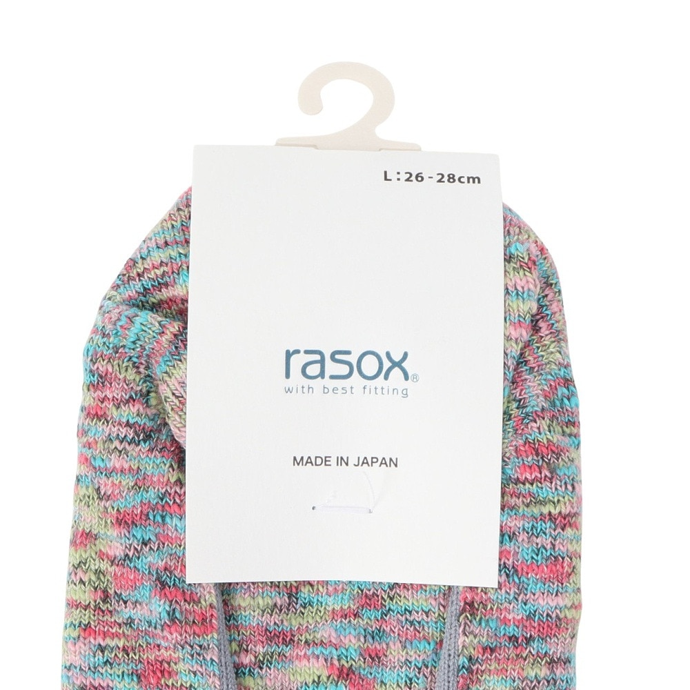 ラソックス（rasox）（メンズ、レディース）スプラッシュ・カバー ソックス CA141CO01-307