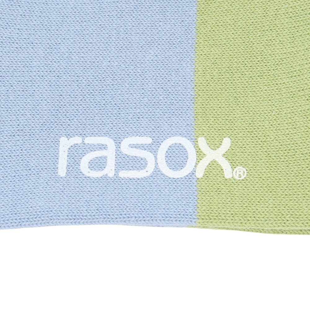 ラソックス（rasox）（メンズ、レディース）コットンリネン・スニーカー ソックス CA191SN01-455