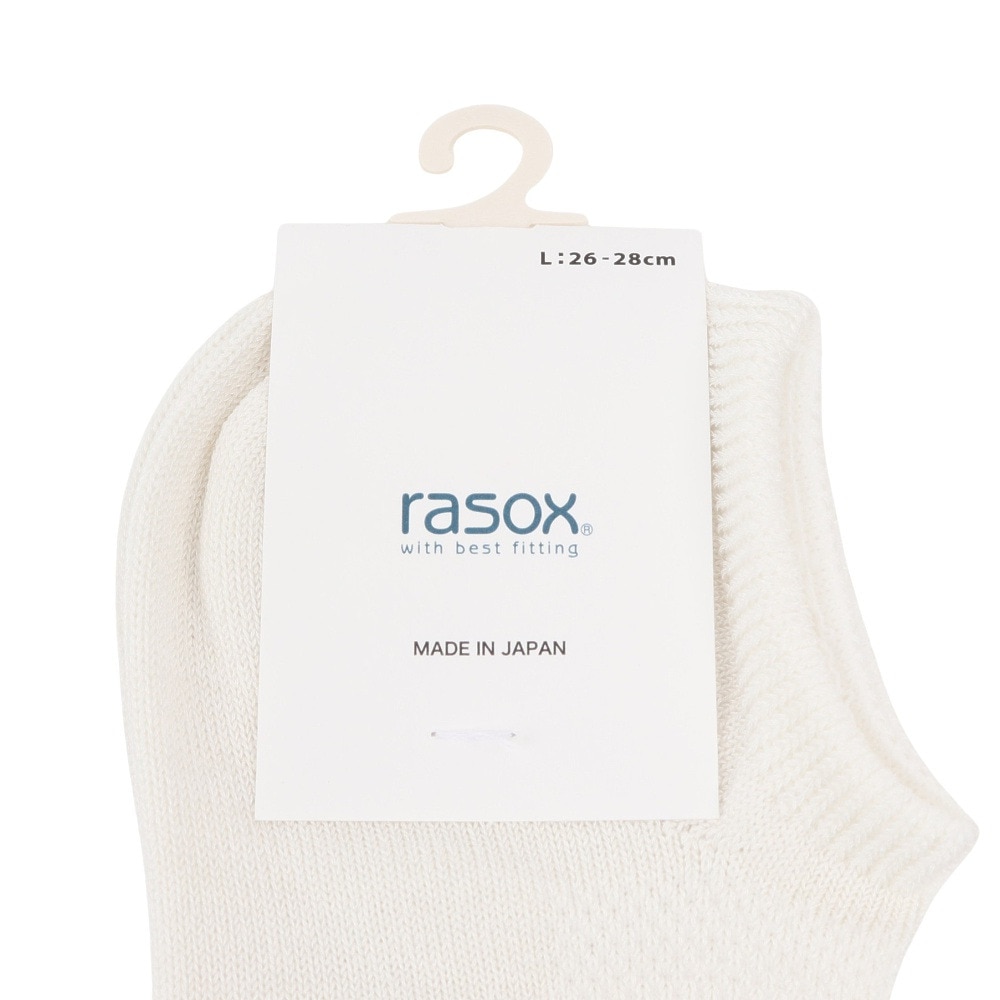 ラソックス（rasox）（メンズ）クールネス・スニーカー ソックス CA251SN01-103