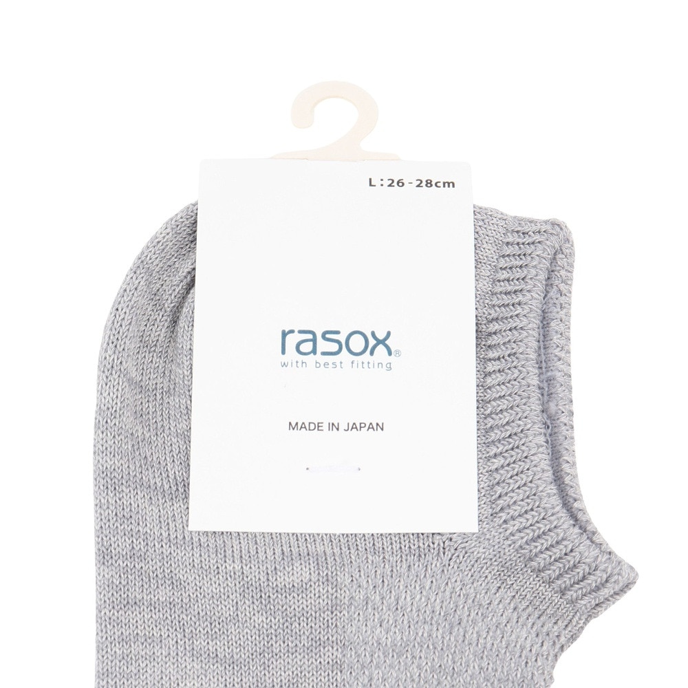 ラソックス（rasox）（メンズ）クールネス・スニーカー ソックス CA251SN01-700