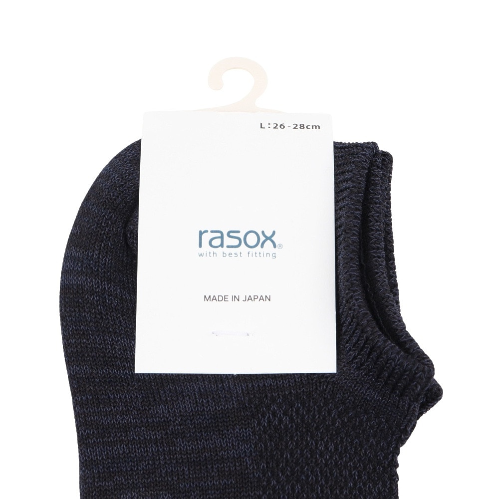 ラソックス（rasox）（メンズ）クールネス・スニーカー ソックス CA251SN01-703