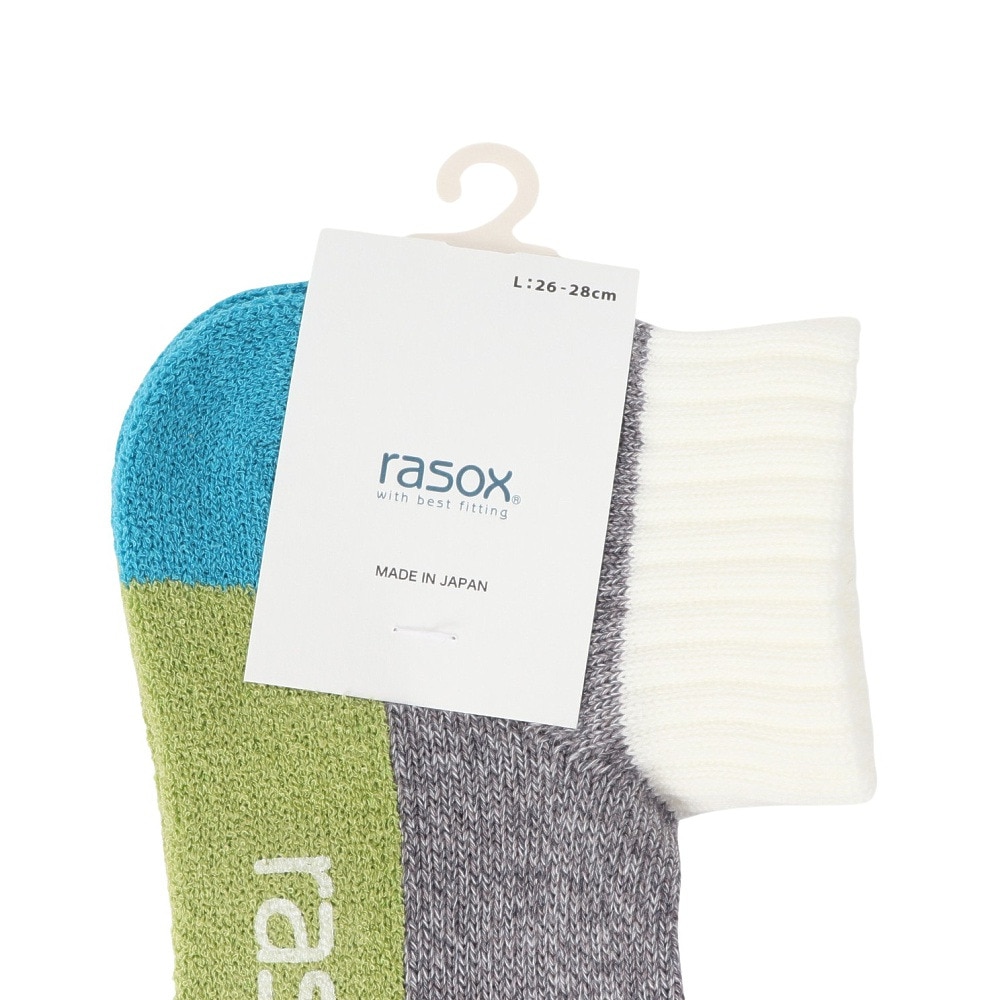 ラソックス（rasox）（メンズ）スポーツ・アンクル ソックス SP151AN20-745