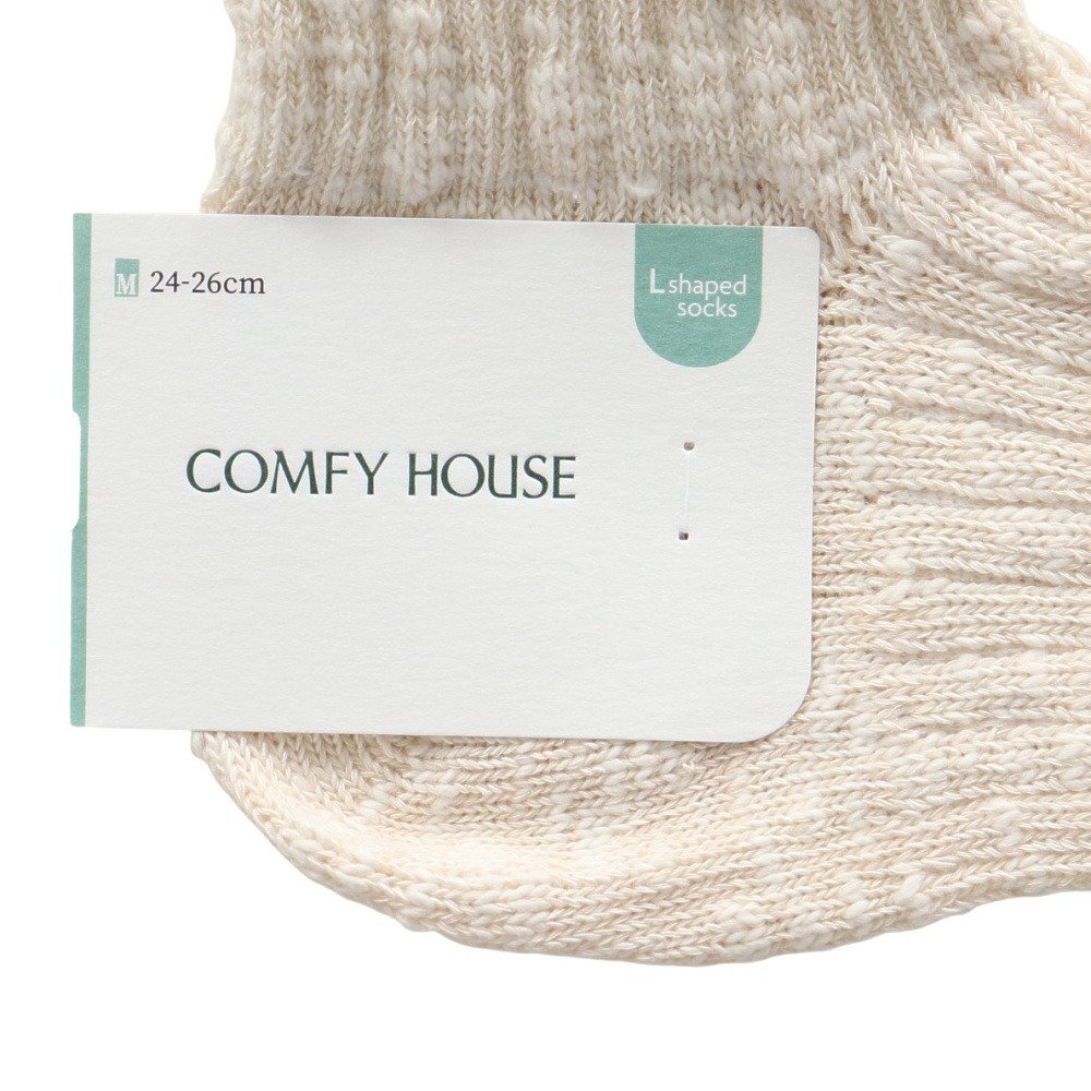コンフィハウス（Comfy House）（メンズ、レディース）ビッグスラブ アンクルソックス CHL181AN1-101