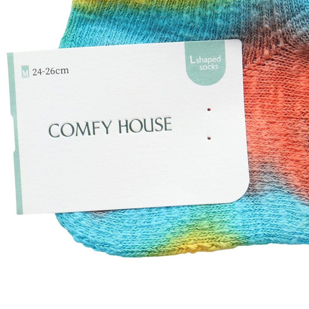 コンフィハウス（Comfy House）（メンズ、レディース）タイダイ スニーカーソックス CHL91SN1-231