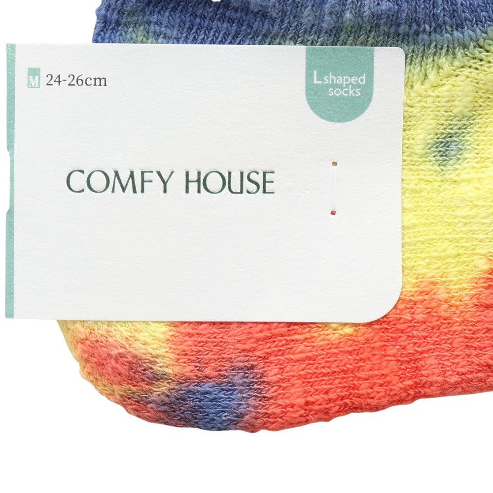 コンフィハウス（Comfy House）（メンズ、レディース）タイダイ スニーカーソックス CHL91SN1-402