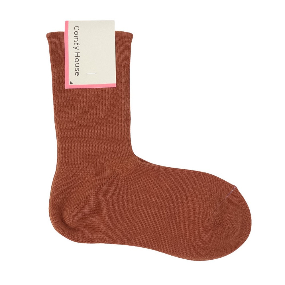 コンフィーハウス（Comfy House）（レディース）ローゲージベーシック・クルー ソックス CHM240CR1-608