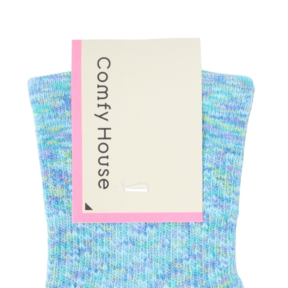 コンフィーハウス（Comfy House）（レディース）カラースラブ・ロウクルー ソックス CHM240LC1-400
