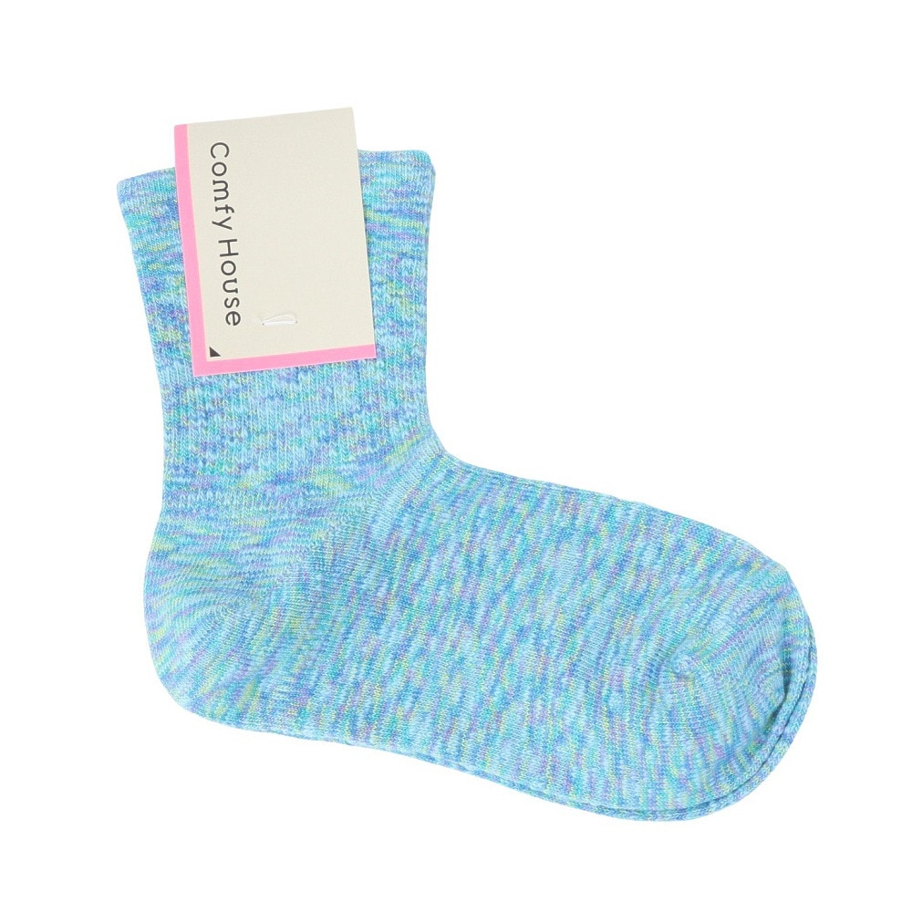 コンフィーハウス（Comfy House）（レディース）カラースラブ・ロウクルー ソックス CHM240LC1-400