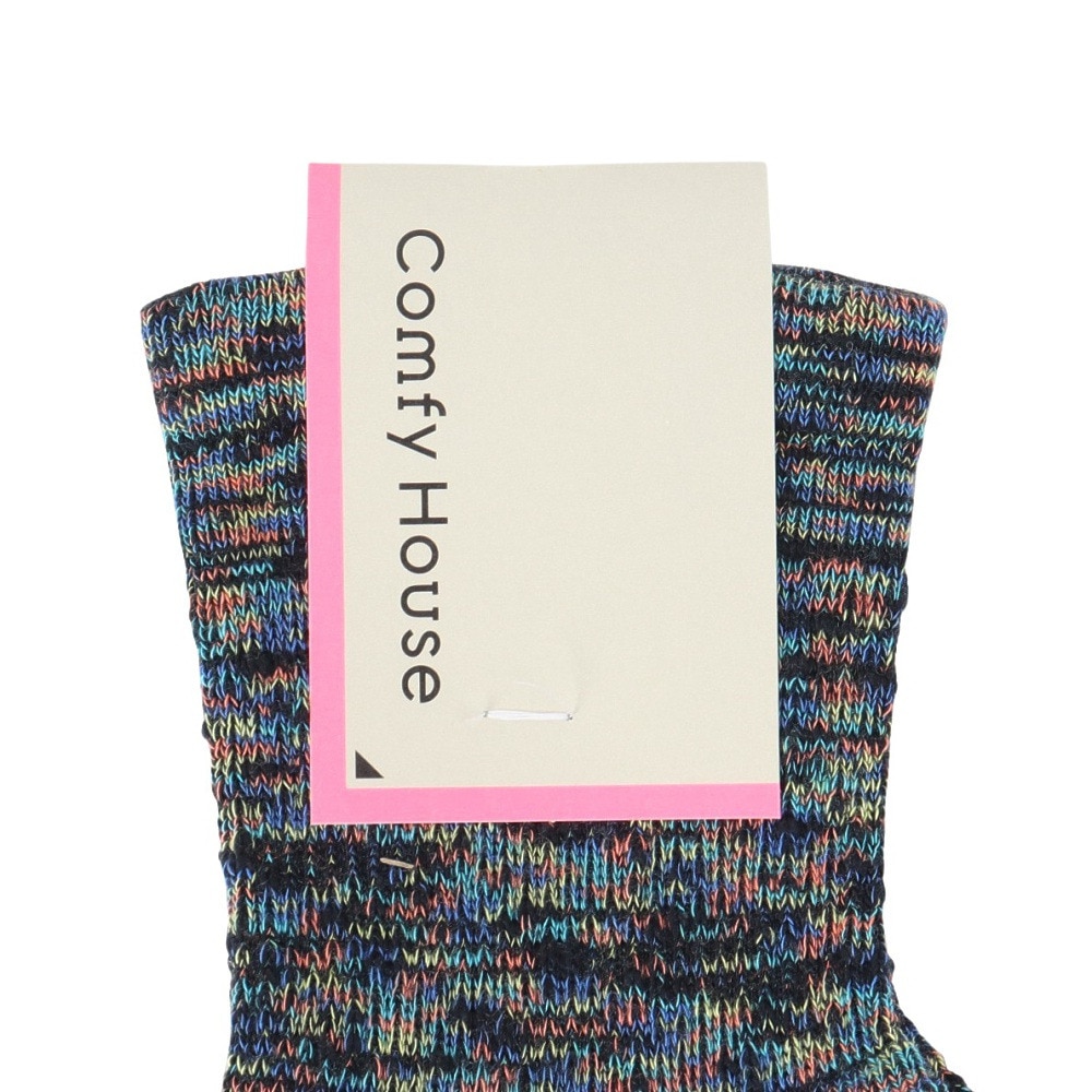 コンフィーハウス（Comfy House）（レディース）カラースラブ・ロウクルー ソックス CHM240LC1-705