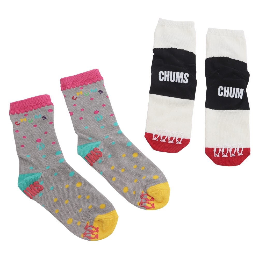 チャムス（CHUMS）（キッズ）キッズ ソックスセット Kid's Socks Set CH26-1003-S001 2足セット 子供用