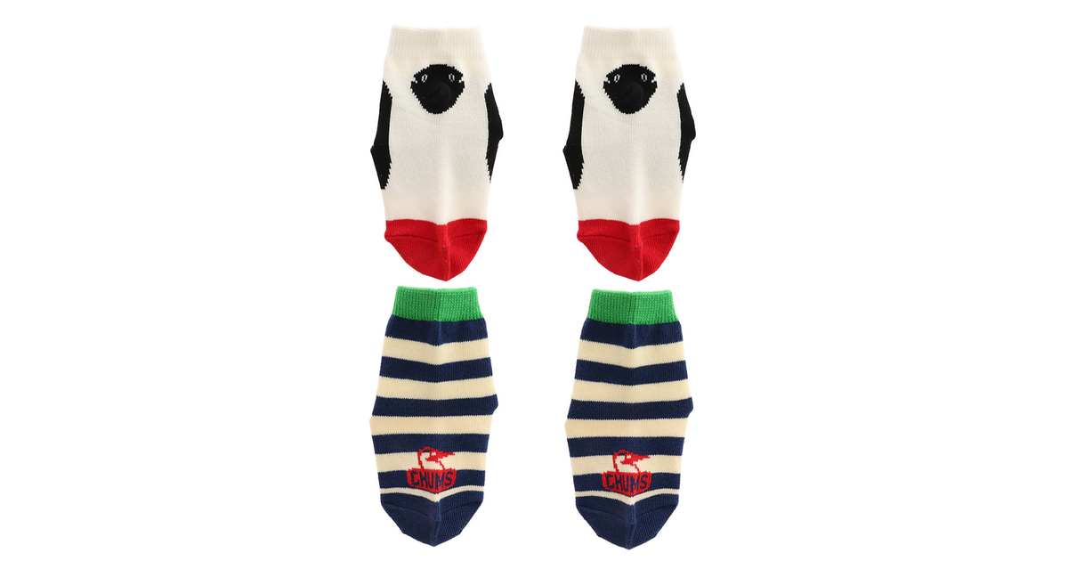 ベイビー ソックスセット 2足組 Ch26 1006 C068 チャムス エルブレス ベイビー ソックスセット 2足組 Ch26 1006 C068 チャムス エルブレス