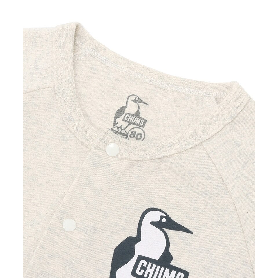 チャムス（CHUMS）（キッズ）ベビー ブービー ロングスリーブ ロンパース CH27-1023-W003