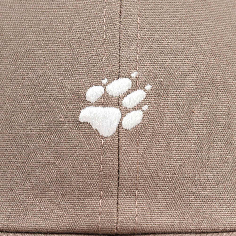 ジャックウルフスキン（JackWolfskin）（キッズ）帽子 キャップ JP PAW CANVAS 6PNL キャップ K 5028081-5110 カーキ