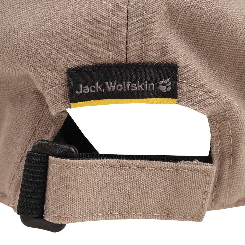 ジャックウルフスキン（JackWolfskin）（キッズ）帽子 キャップ JP PAW CANVAS 6PNL キャップ K 5028081-5110 カーキ
