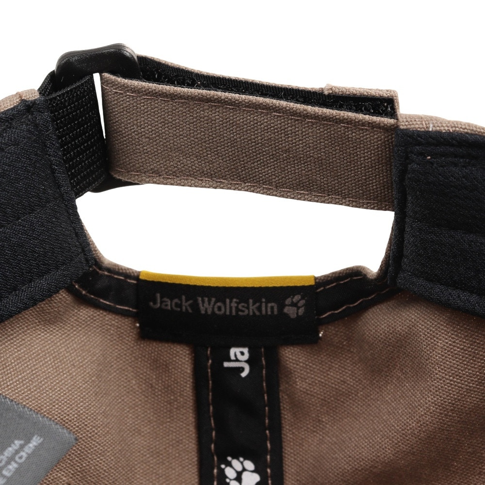 ジャックウルフスキン（JackWolfskin）（キッズ）帽子 キャップ JP PAW CANVAS 6PNL キャップ K 5028081-5110 カーキ