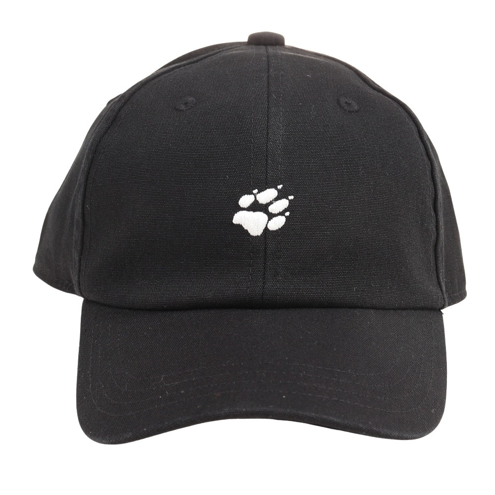 ジャックウルフスキン（JackWolfskin）（キッズ）帽子 キャップ JP PAW CANVAS 6PNL キャップ K 5028081-6000 ブラック