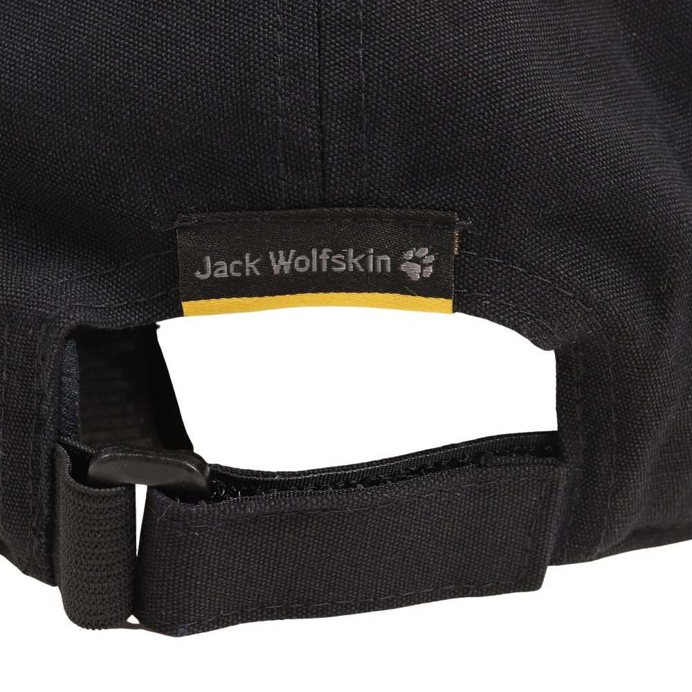 ジャックウルフスキン（JackWolfskin）（キッズ）帽子 キャップ JP PAW CANVAS 6PNL キャップ K 5028081-6000 ブラック