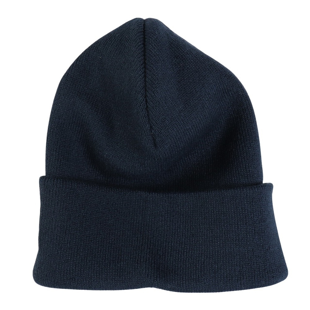 チャムス（CHUMS）（キッズ）ニット帽 キッズニットキャップ CH25-1069-N001 ネイビー オールシーズン ブービーロゴ ちくちくが少ない