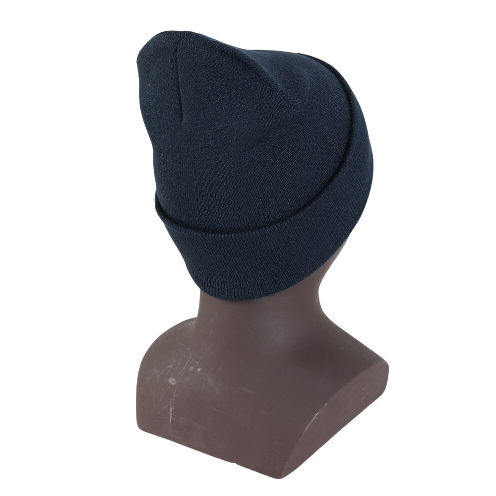 チャムス（CHUMS）（キッズ）ニット帽 キッズニットキャップ CH25-1069-N001 ネイビー オールシーズン ブービーロゴ ちくちくが少ない
