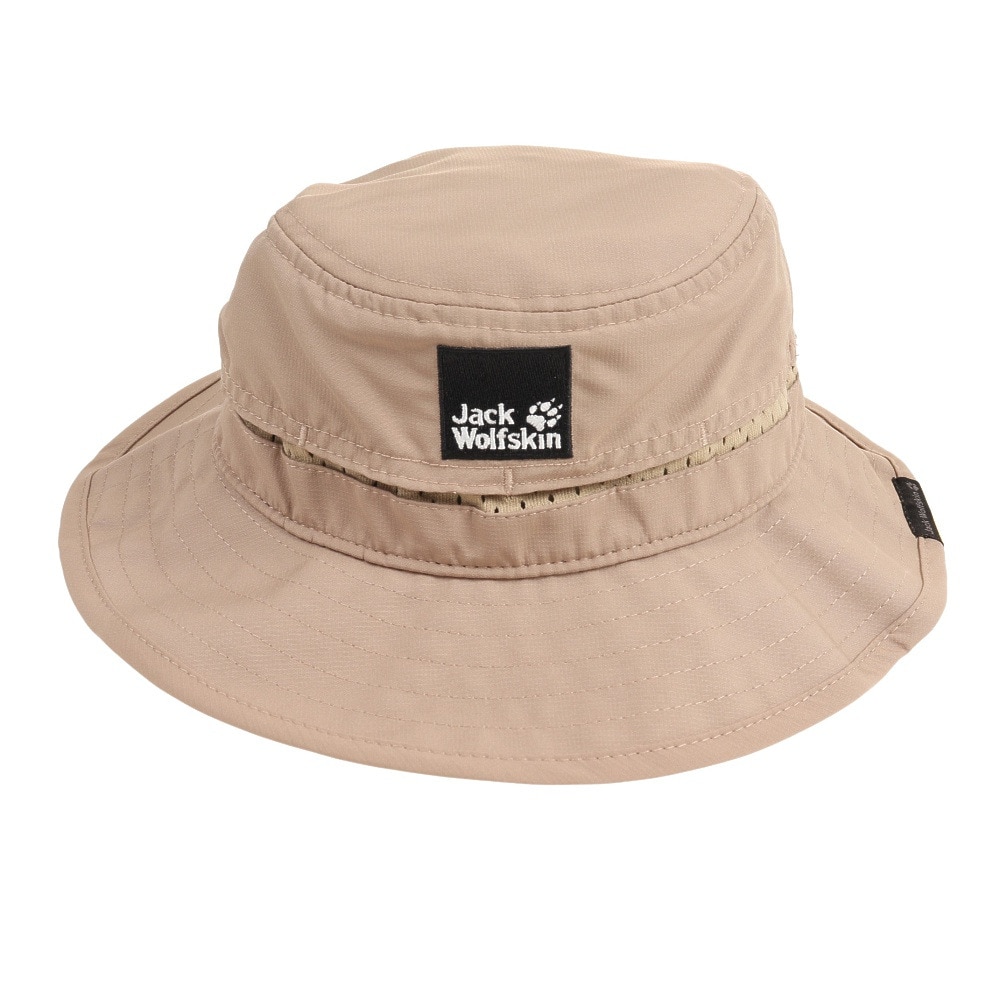 ジャックウルフスキン（JackWolfskin）（キッズ）帽子 ハット JP BXL RIP AIR PBL HAT 5028151-5605 ベージュ