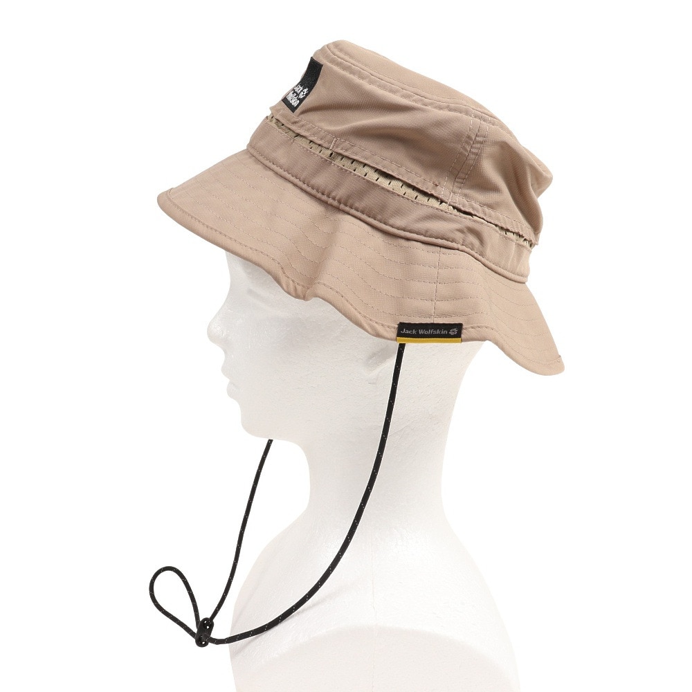 ジャックウルフスキン（JackWolfskin）（キッズ）帽子 ハット JP BXL RIP AIR PBL HAT 5028151-5605 ベージュ