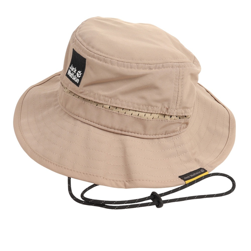 ジャックウルフスキン（JackWolfskin）（キッズ）帽子 ハット JP BXL RIP AIR PBL HAT 5028151-5605 ベージュ