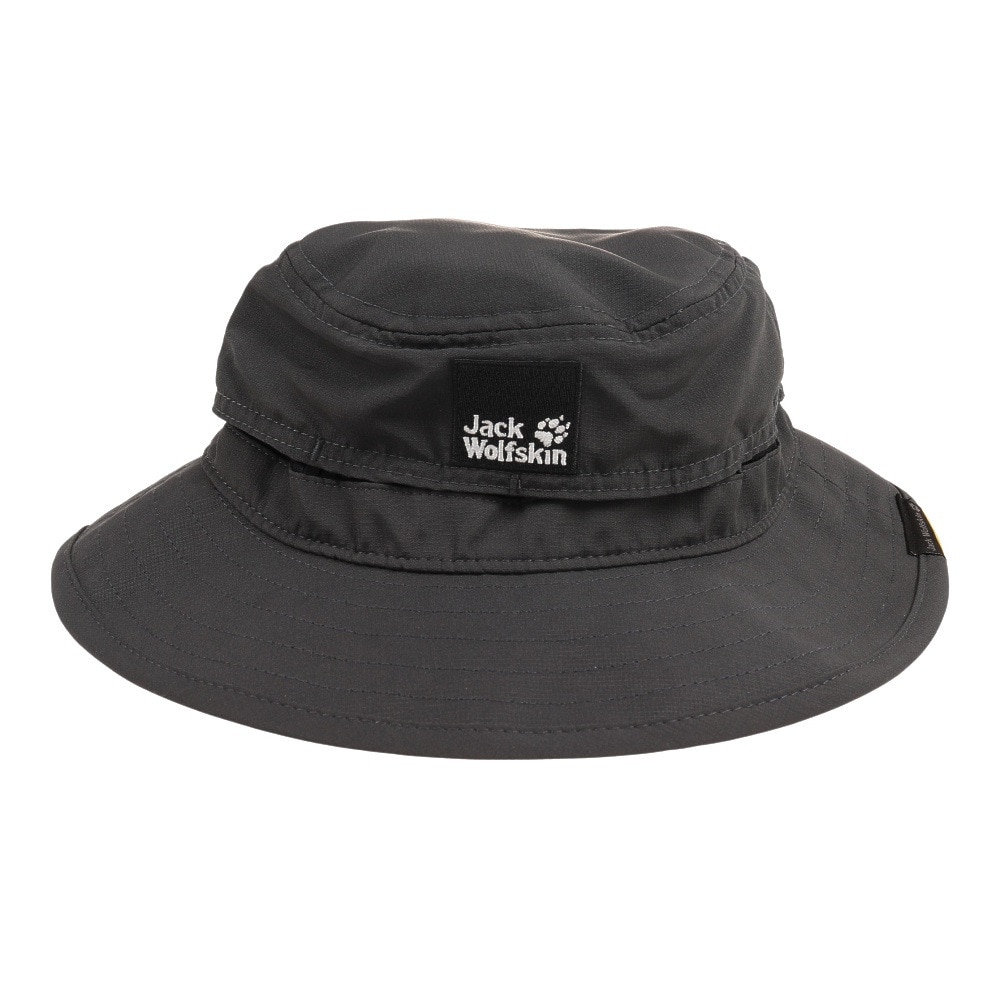 ジャックウルフスキン（JackWolfskin）（キッズ）帽子 ハット JP BXL RIP AIR PBL HAT 5028151-6350 チャコールグレー
