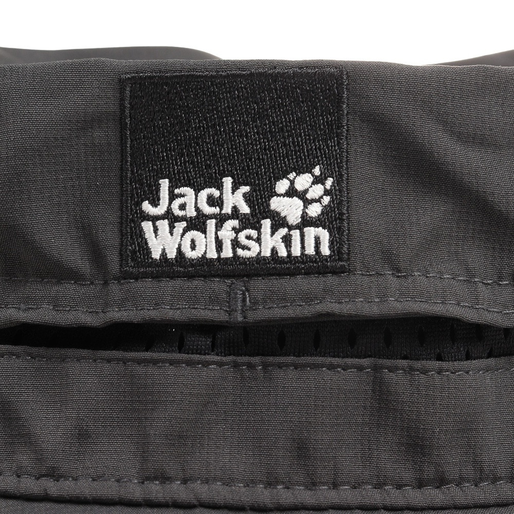 ジャックウルフスキン（JackWolfskin）（キッズ）帽子 ハット JP BXL RIP AIR PBL HAT 5028151-6350 チャコールグレー