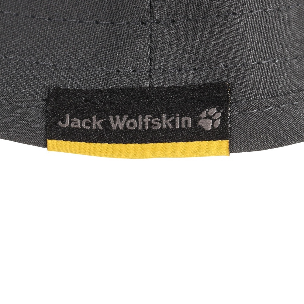 ジャックウルフスキン（JackWolfskin）（キッズ）帽子 ハット JP BXL RIP AIR PBL HAT 5028151-6350 チャコールグレー