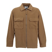 S.A.S(メンズ)ヘビーネル ジップアップジャケット SAS2125101-21:S/BEIGE