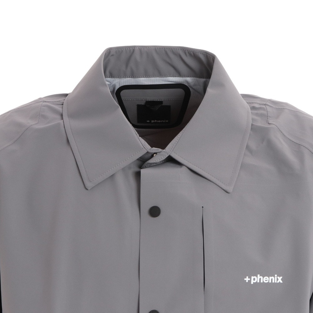 フェニックス（PHENIX）（メンズ）LIGHT FIELD シャツジャケット POO-22010 GRAY