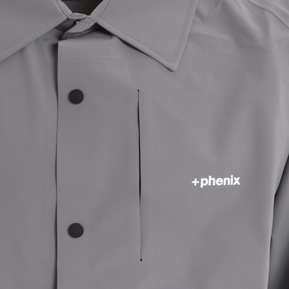フェニックス（PHENIX）（メンズ）LIGHT FIELD シャツジャケット POO-22010 GRAY