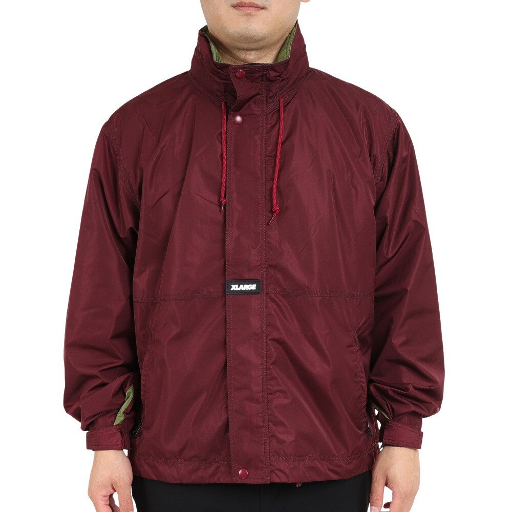 エクストララージ（XLARGE）（メンズ）ACTIVE NYLON ジャケット 101223021002-BURGUNDY