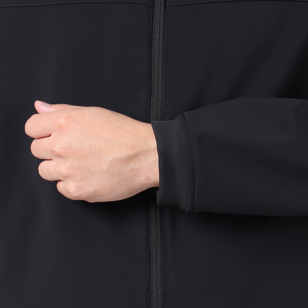 ザ・ワープ・バイ・エネーレ（The Warp By Ennerre）（メンズ）SIDE LINED HOODED ジャケット WB3QJY04 BLK