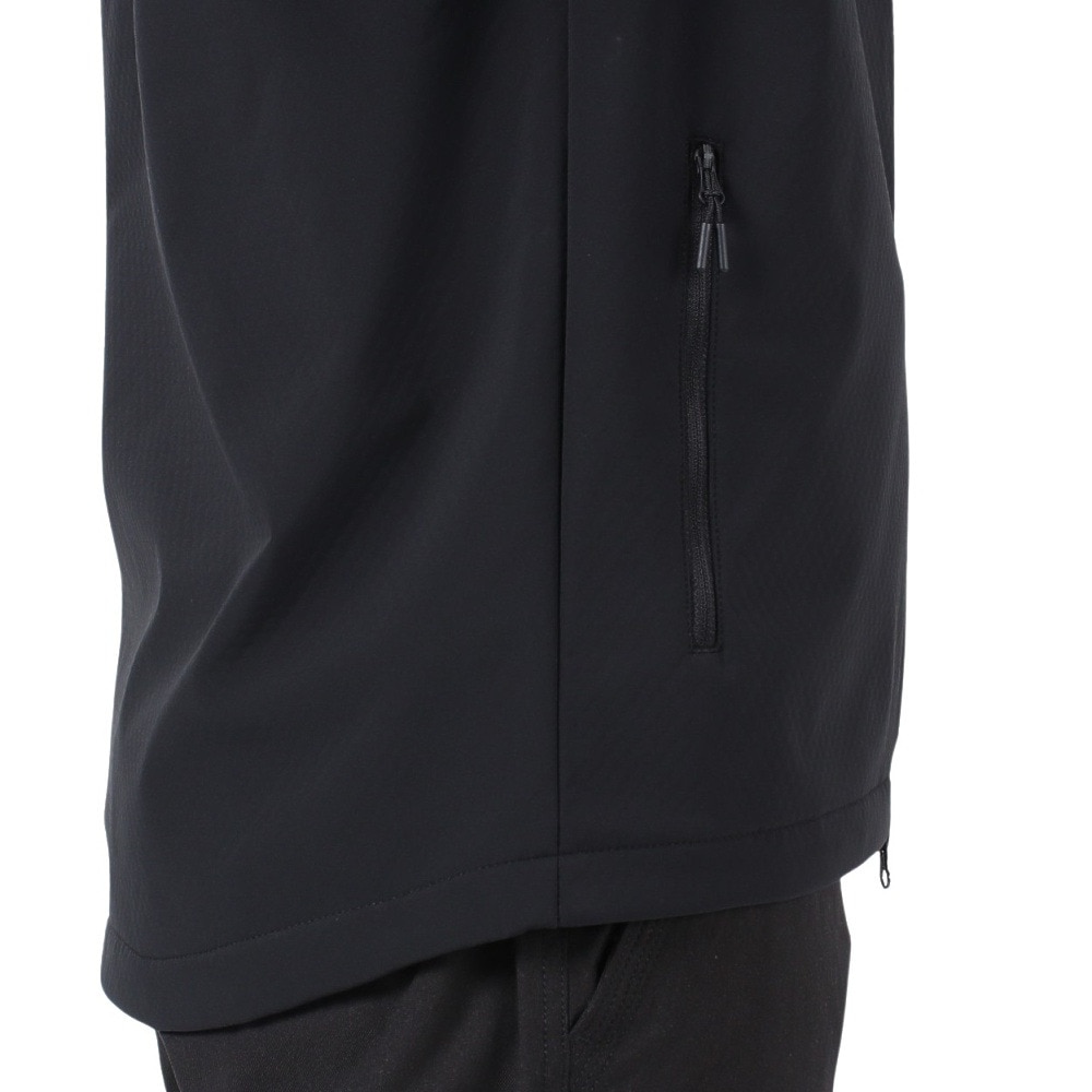 ザ・ワープ・バイ・エネーレ（The Warp By Ennerre）（メンズ）SIDE LINED HOODED ジャケット WB3QJY04 BLK