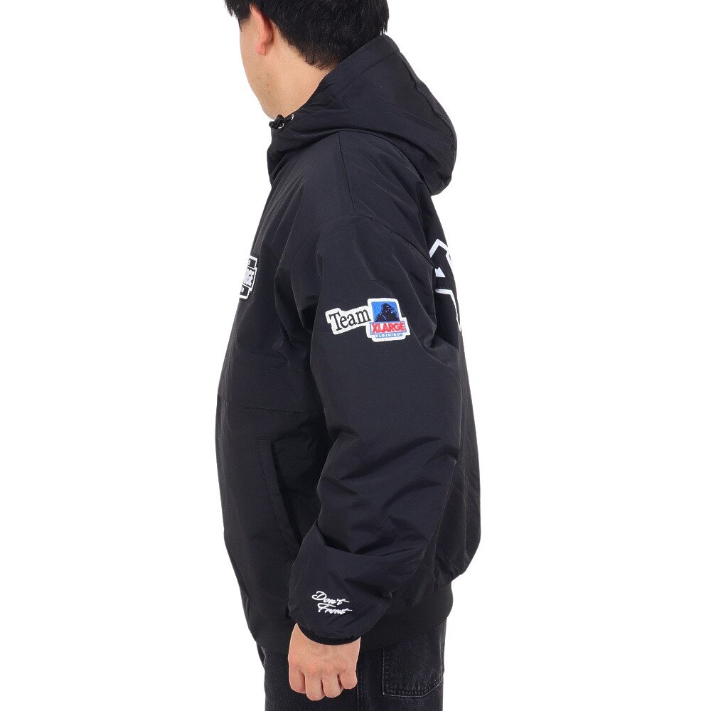 エクストララージ（メンズ）ナイロン PUFFER ジャケット 101233021006-BLACK