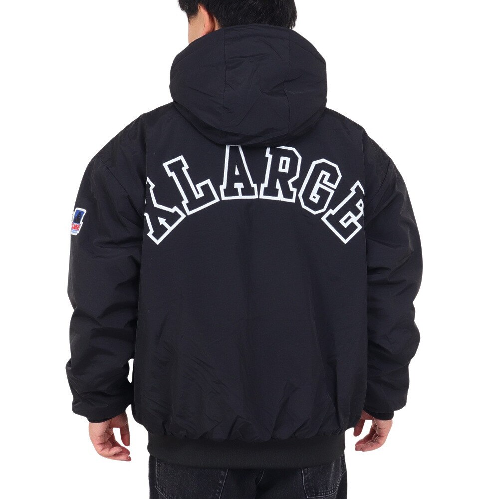 エクストララージ（メンズ）ナイロン PUFFER ジャケット 101233021006-BLACK