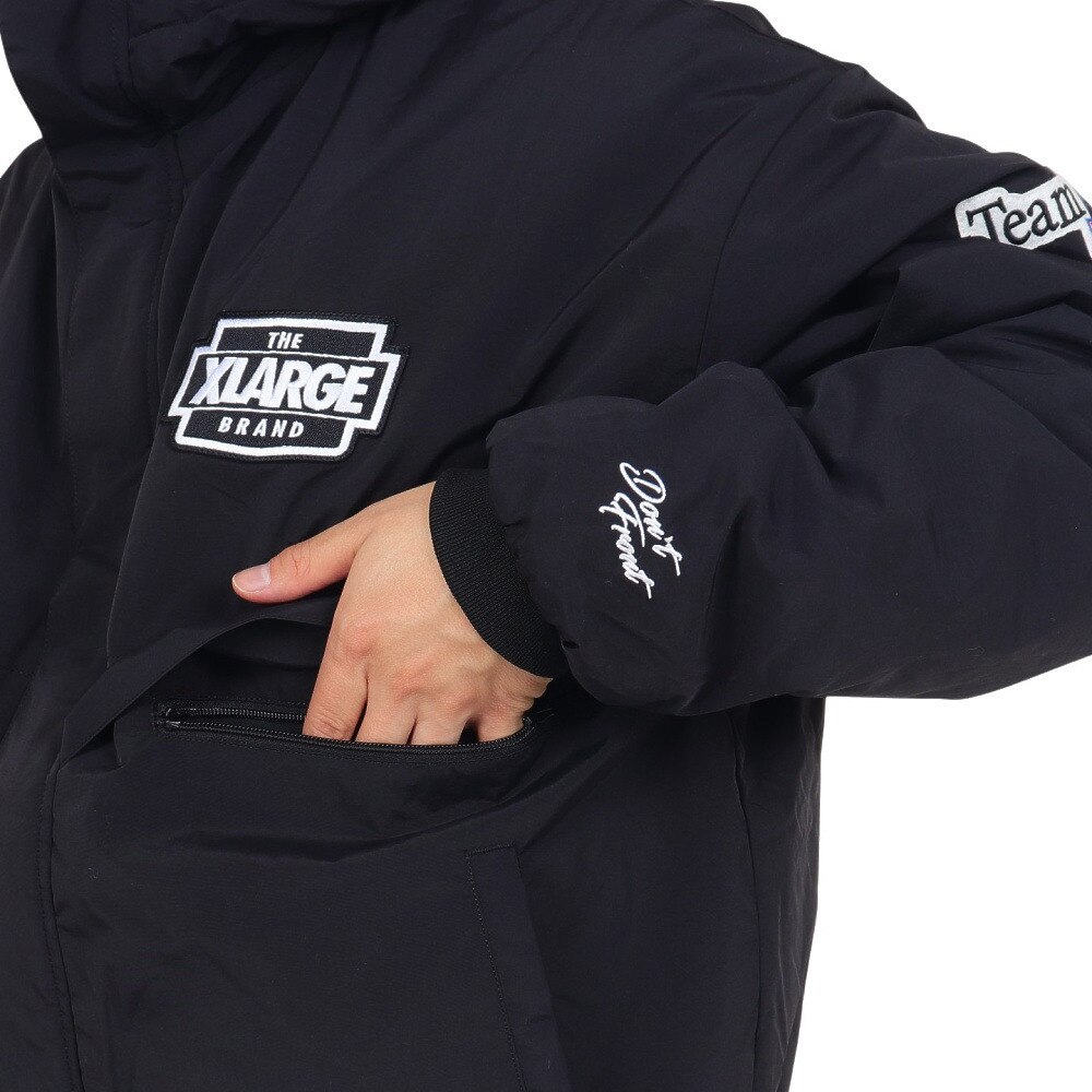 エクストララージ（メンズ）ナイロン PUFFER ジャケット 101233021006-BLACK
