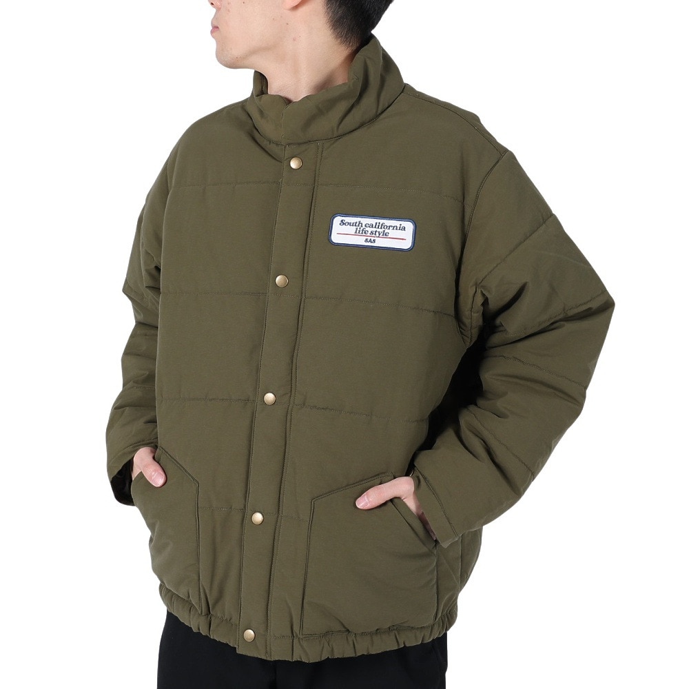 Ｓ．Ａ．Ｓ ワッペン中綿ジャケット SAS2325113-69:KHAKI Ｍ 87 ウェア