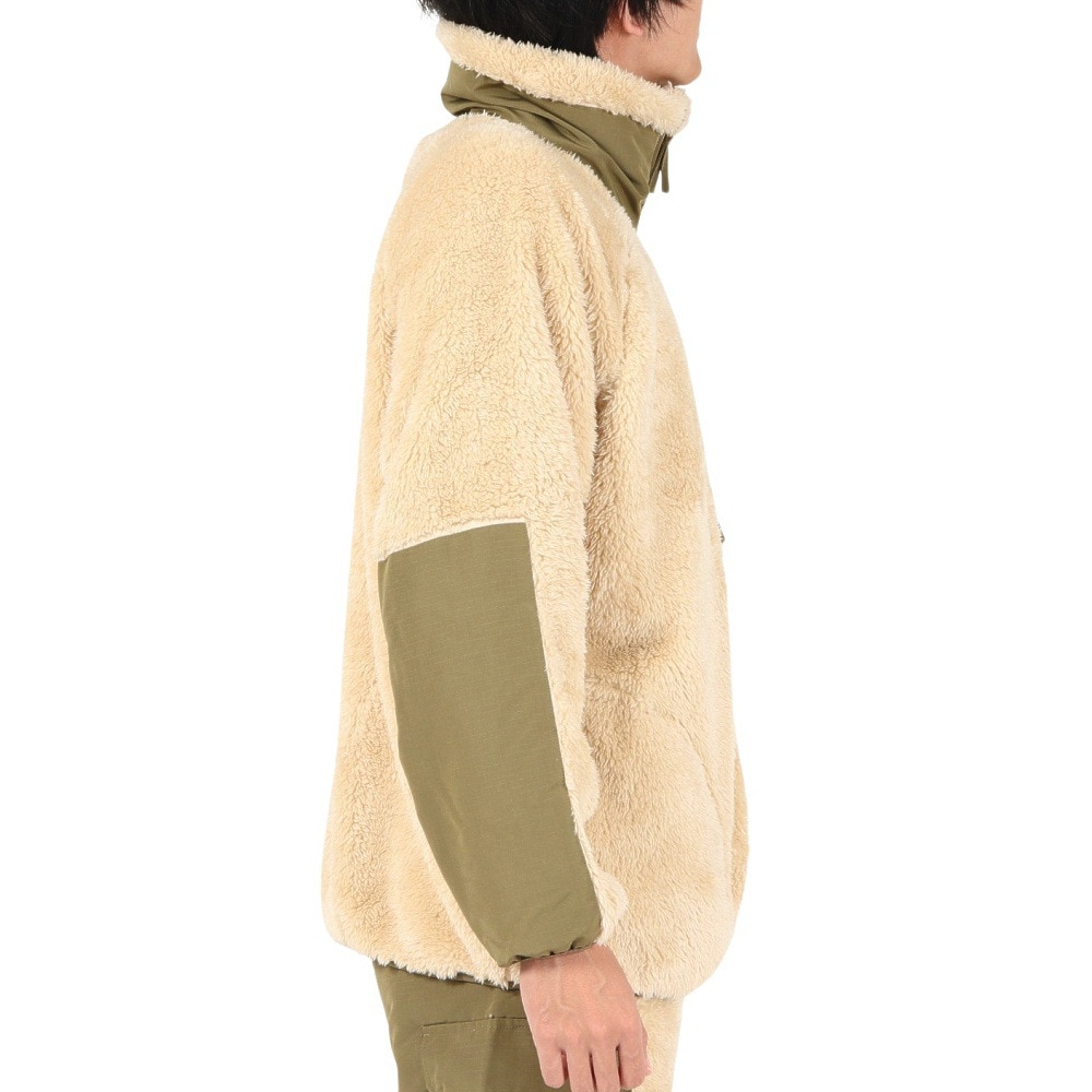 リーフ（REEF）（メンズ）SHERPA A FLEECE HIGH NECK ZIP UP ジャケット RFPKM2304-BEG