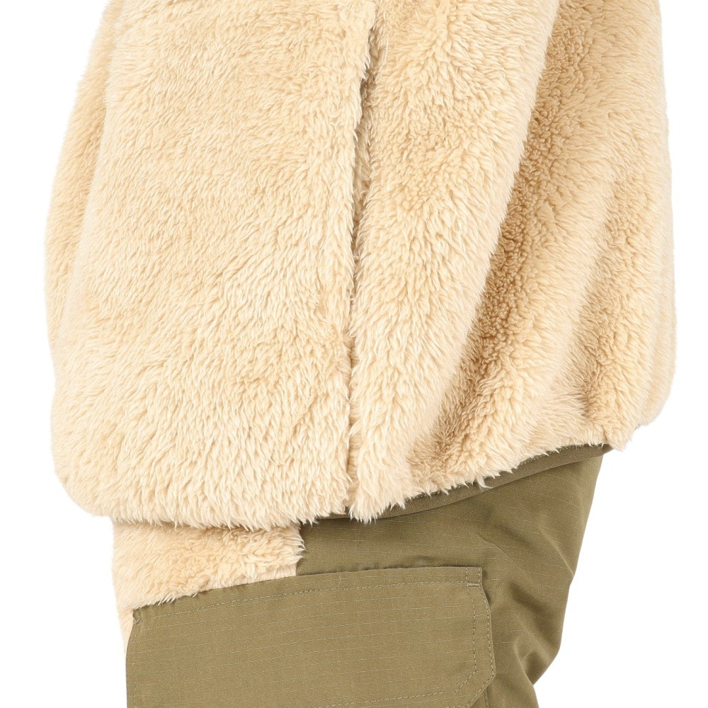 リーフ（REEF）（メンズ）SHERPA A FLEECE HIGH NECK ZIP UP ジャケット RFPKM2304-BEG