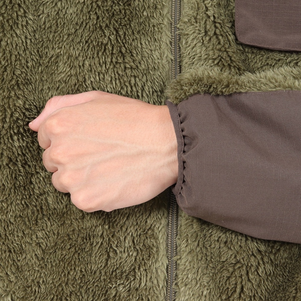 リーフ（REEF）（メンズ）SHERPA A FLEECE HIGH NECK ZIP UP ジャケット RFPKM2304-OLV