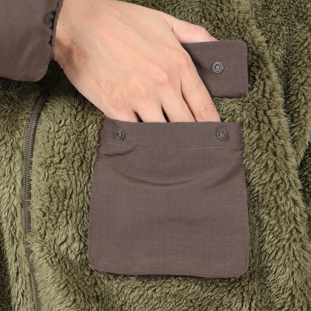 リーフ（REEF）（メンズ）SHERPA A FLEECE HIGH NECK ZIP UP ジャケット RFPKM2304-OLV